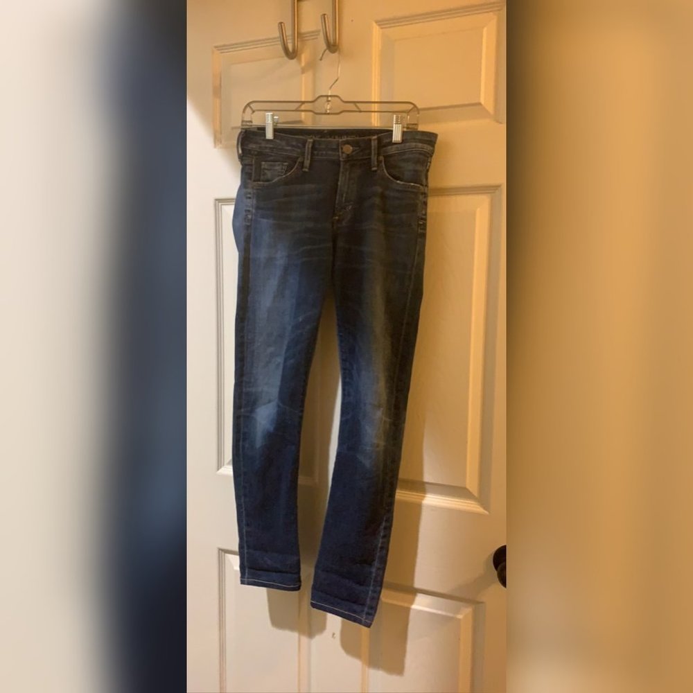 Size 28 Citizens of Humanity Mid-Rise Skinny